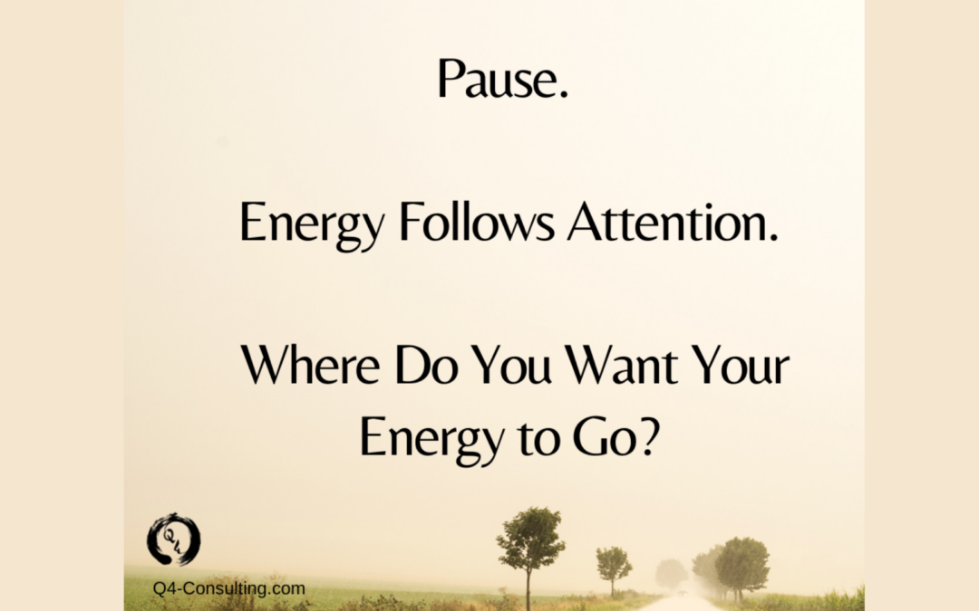 Energy Is Your Currency